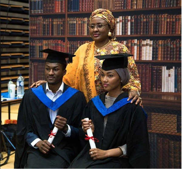 Buhari's children, Yusuf, Zahra graduate from UK University