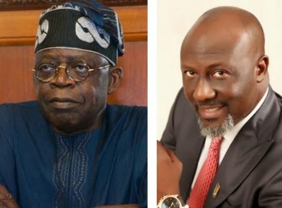 Beat my wife and see what I'll do - Tinubu dares Dino Melaye