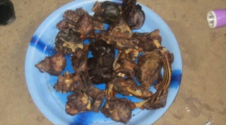 60-year-old Nigerian woman caught selling human flesh as fried meat in Ghana