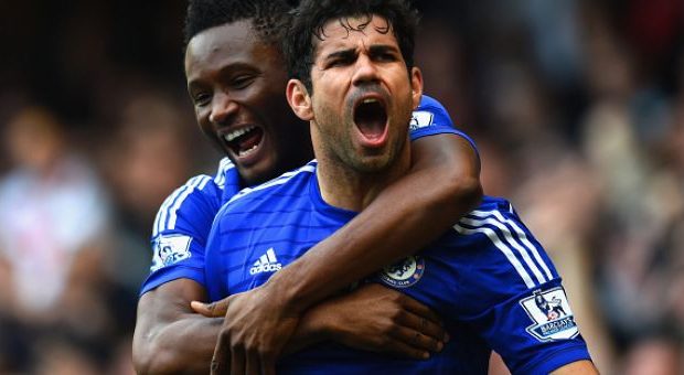 Diego Costa And Mikel Obi Diego Costa And Mikel Obi