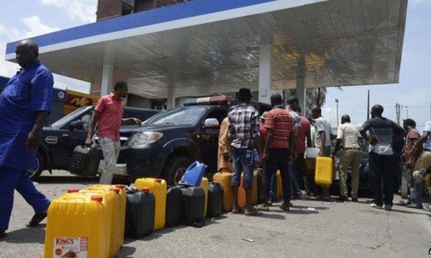 Ekiti fuel crisis: Angry youths protest over marketers' refusal to supply fuel