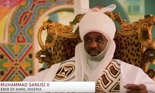 Emir Of Kano Muhammadu Sanusi II