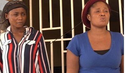 Two Nigerian women nabbed for forcing Nigerian girls into prostitution in Ghana