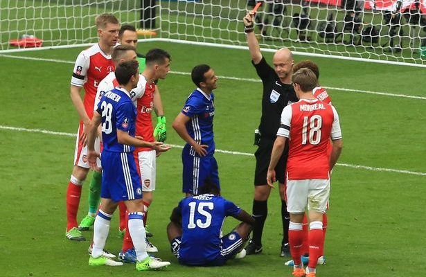 FA Cup final: Victor Moses joins four other players in hall of shame