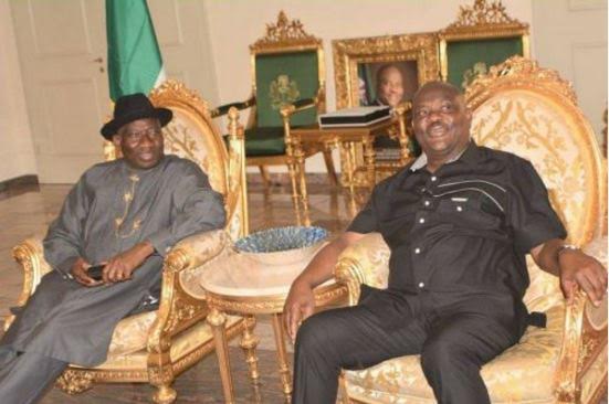 Photos: Ex- President Goodluck Jonathan visits Wike, commissions projects in Rivers