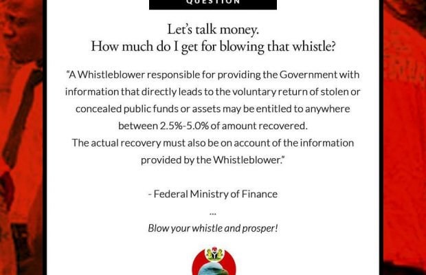 EFCC reveals how to make money through whistle blowing
