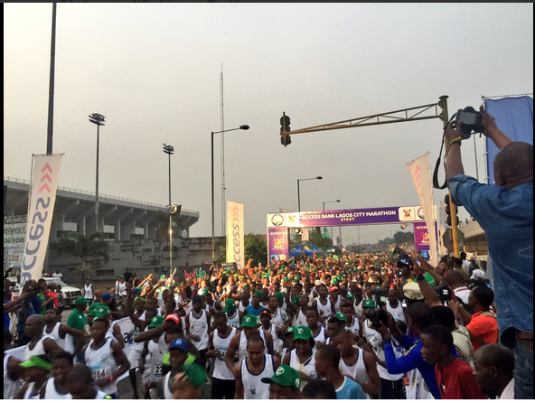 Lagos city marathon: Kenyan wins $370,000 prize money