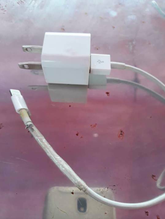 Teenage Girl Dies After Electrocuted By Frayed iPhone Charging Cable