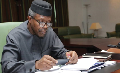 Acting President,  Yemi Osinbajo signs three Executive orders to ease business operations in Nigeria