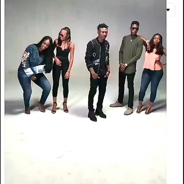 Based On Logistics!! Ex-housemates Turn Up For Efe's Video Shoot (See Photos)