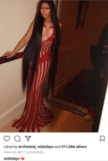 Is Wizkid Hitting on Nicki Minaj? See This Photo and Judge For Yourself