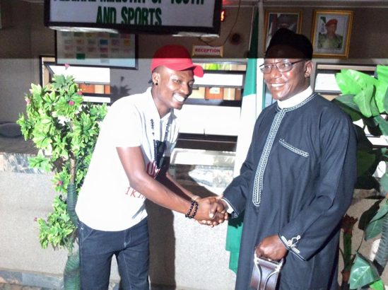 Big Brother Naija winner Efe becomes Nigeria Youth Ambassador (Photos)