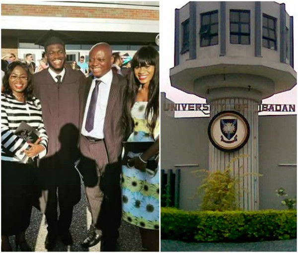 University of Ibadan VC attends son's convocation in the US few days before shutting down school (Photo)