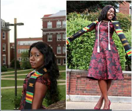 18-year-old Nigerian girl graduates from college and is starting her Ph.D