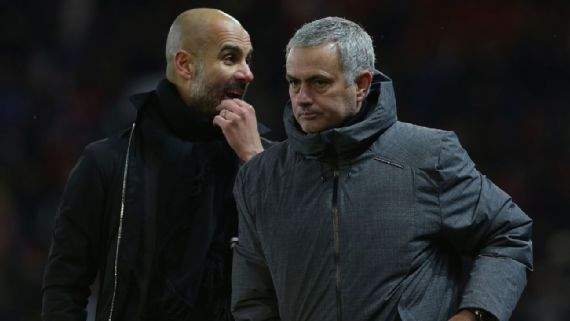 Klopp chooses between Mourinho, Guardiola