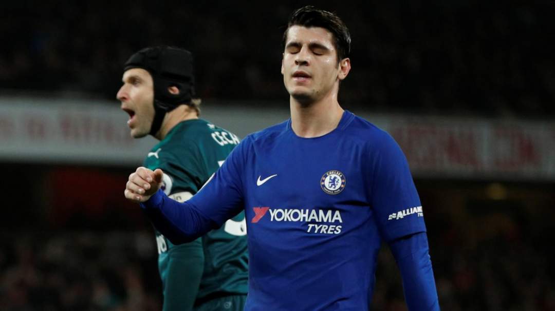 Sarri reveals why he dropped Morata in Chelsea's 2-0 win over Manchester City