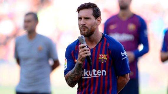 Messi reveals player Barcelona need after Espanyol win Messi reveals player Barcelona need after Espanyol win