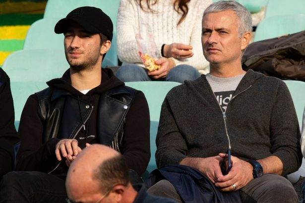 Mourinho attends first match after Manchester United sack