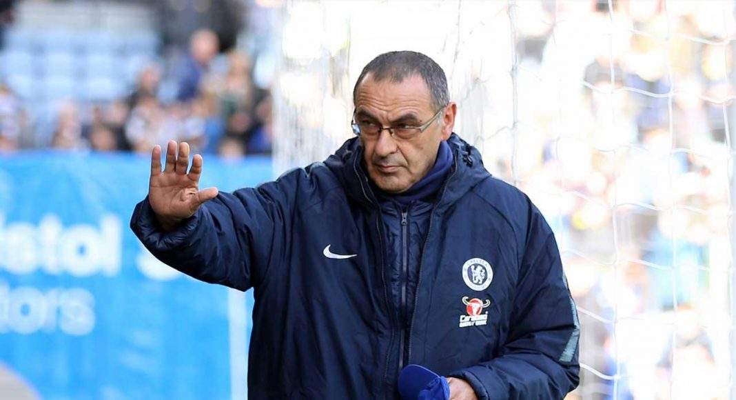 Sarri slams Chelsea players, reveals why he threw his jacket during 1-0 loss to Leicester