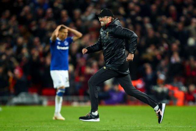 Klopp reveals why he wildly celebrated Liverpool's 1-0 win over Everton