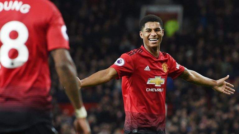 Rashford reveals what Solskjaer told Man United players before 5-1 win over Cardiff City