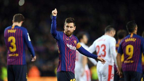 Messi speaks after becoming first player ever to score 400 goals in LaLiga history