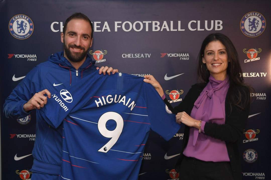 What Higuain said after joining Chelsea