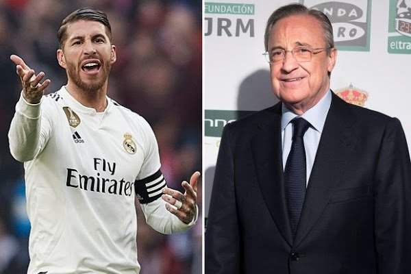 Details of dressing room fight between Sergio Ramos, Florentine Perez after UCL defeat emerge