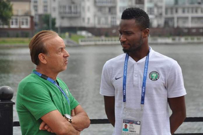 Mikel Obi: Okocha sends strong message to Super Eagles coach, Gernot Rohr