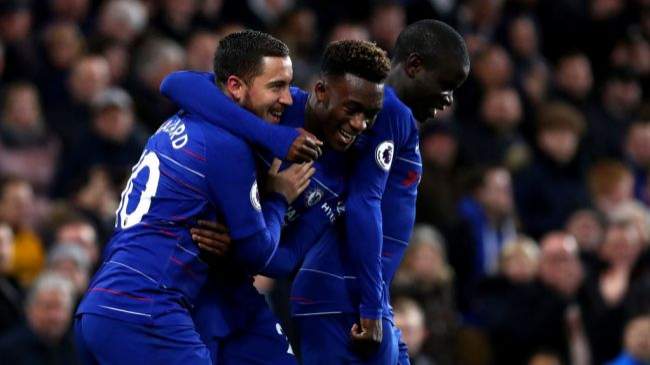 Sarri speaks on Hudson-Odoi's performance in Chelsea's 3-0 win over Brighton