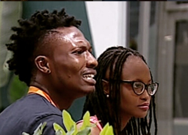 #BBNaija: Efe Gets Massive Hard-on As Marvis Attempts To Give Him A Mouth Action (Photo)