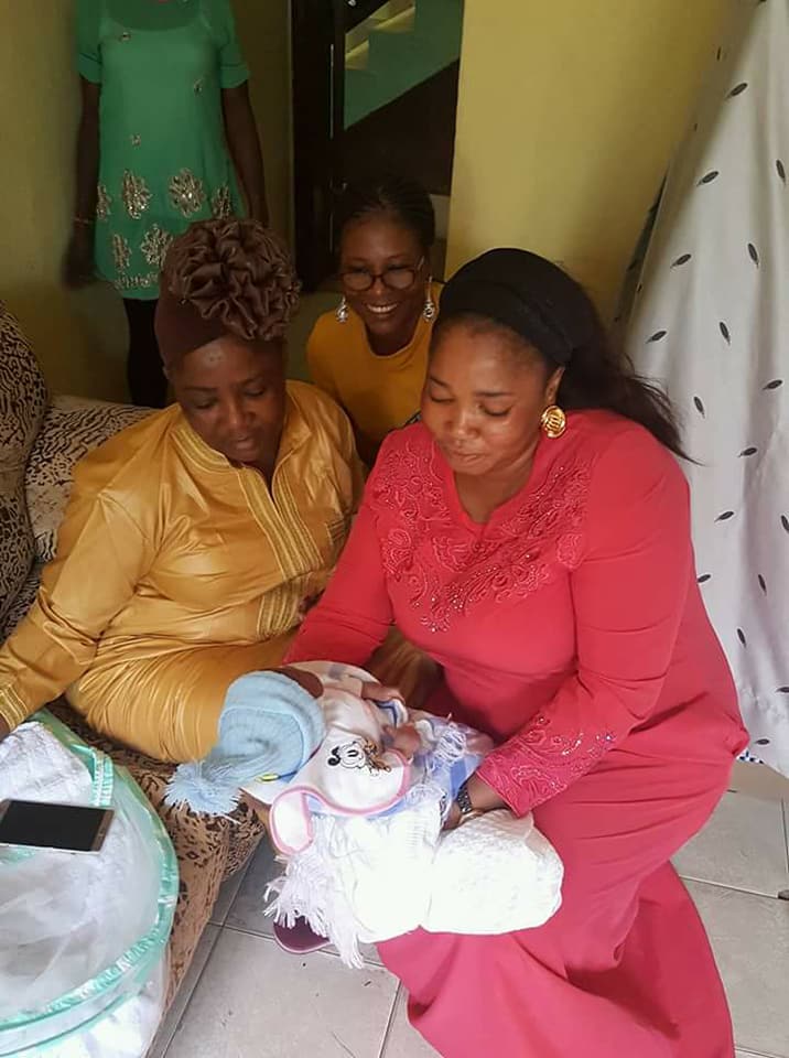 Tinubu's First Daughter Welcomes Baby Boy After Years Of Marriage