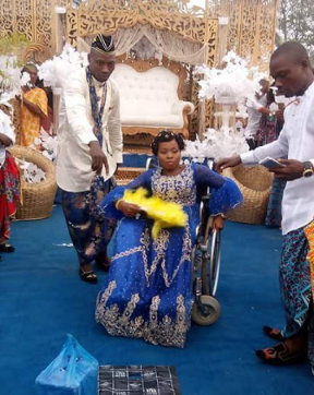 Photos From The Traditional Wedding Of Physically Challenged Lady In Akwa Ibom