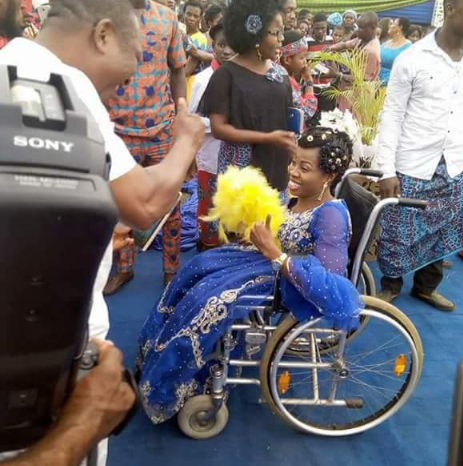 Photos From The Traditional Wedding Of Physically Challenged Lady In Akwa Ibom