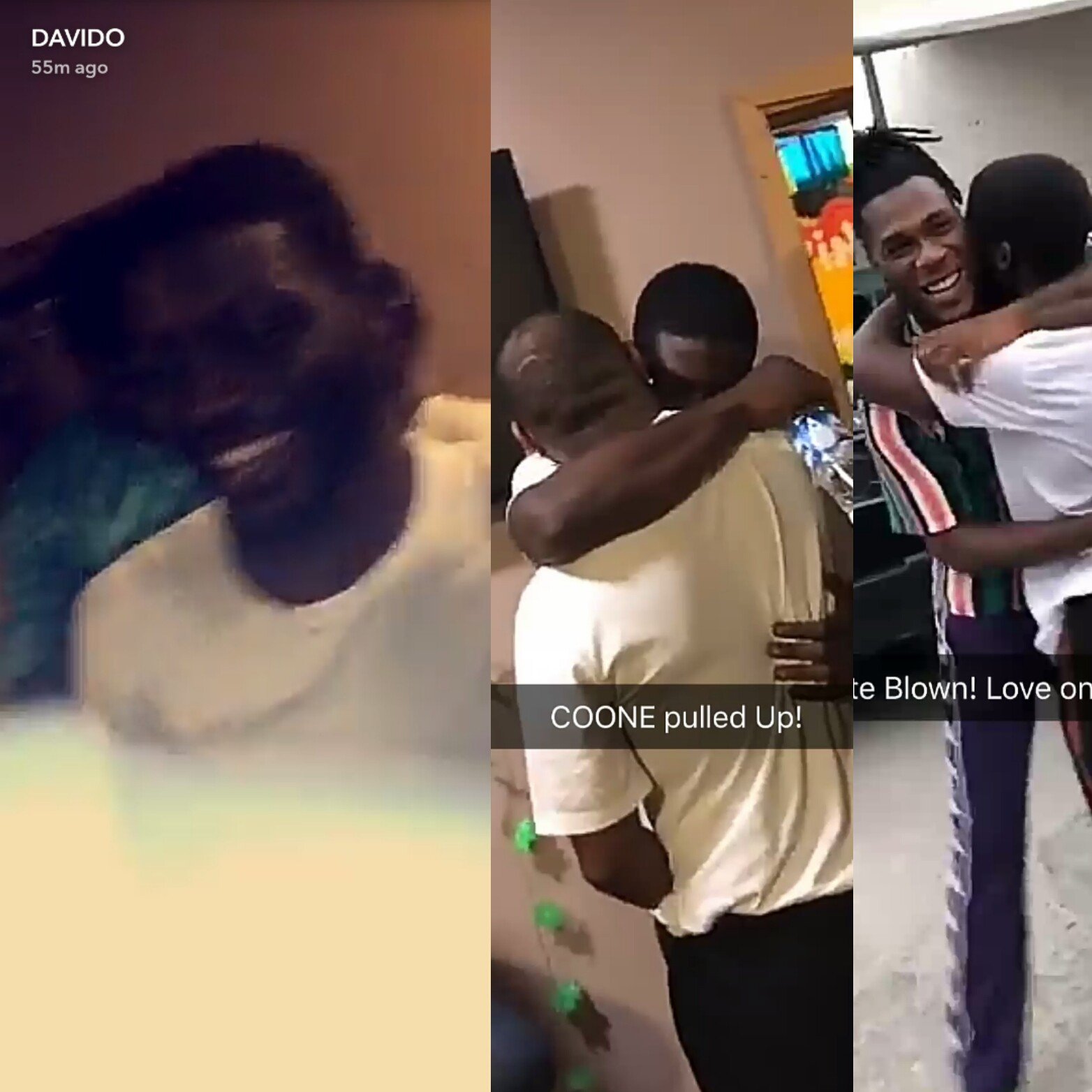 Davido's crew member regains freedom days after he was arraigned in court for beating up airport officials (Photos)
