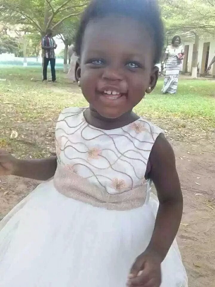 2-Year-Old Ghanaian Girl With Blue Eyes Accused Of Witchcraft (photos)