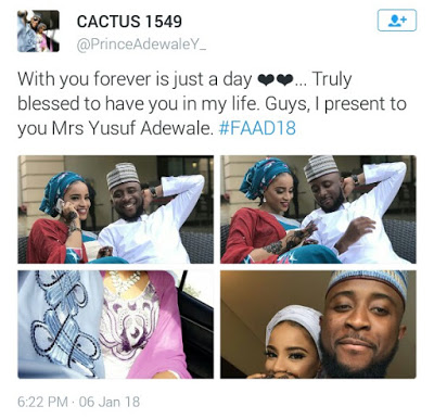 'I bless the day I slid into that DM'- Yoruba guy who slid into his Hausa bride's Dm Gushes over her (Photos)