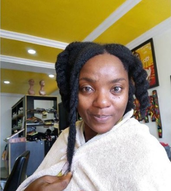 Actress Chioma Chukwuka Akpotha Shows Off Her Natural Hair In Makeup Free Photo