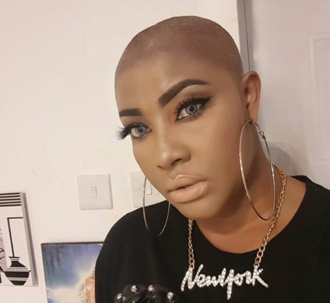 Actress Angela Okorie Goes Bald In New Pictures