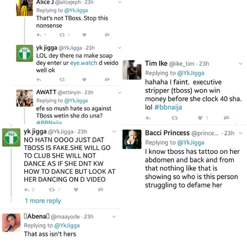 #BBNaija: Fair Lady Dances Half Nude At Strip Club, Nigerians React After Haters Say It Is TBoss