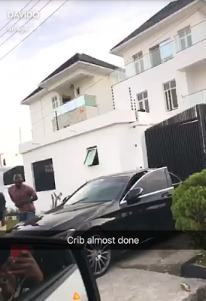 Davido Shows Off His Newly Renovated Mansion (Photos)