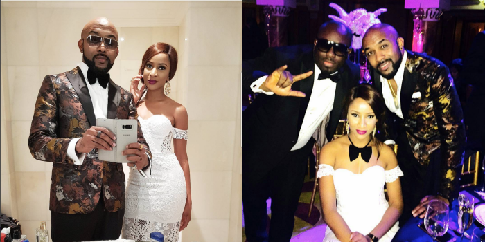 Adesua Etomi Plays Sweet Love With Her Boo's Bowtie (Photos)