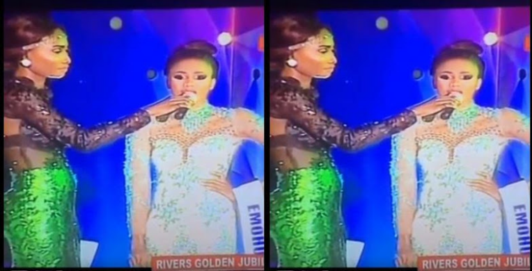 Miss Rivers beauty pageant contestant embarrasses herself during Q&A (Watch Video)