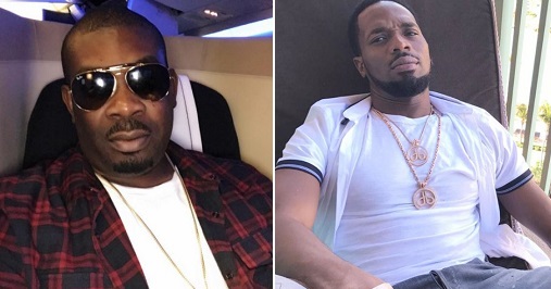 Don Jazzy Congratulates D'Banj On The Birth Of His Son (Photo)