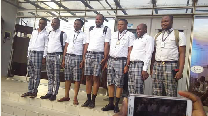 Diamond Bank Staff Wear School Uniforms To Celebrate Children's Day (Photos)