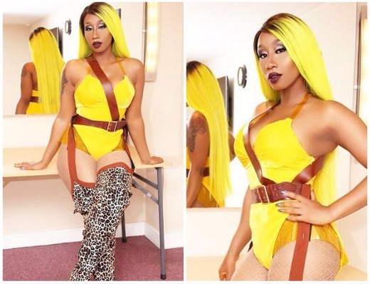 Lets talk about Victoria Kimani's outfit for One Africa Music Fest (Photos)