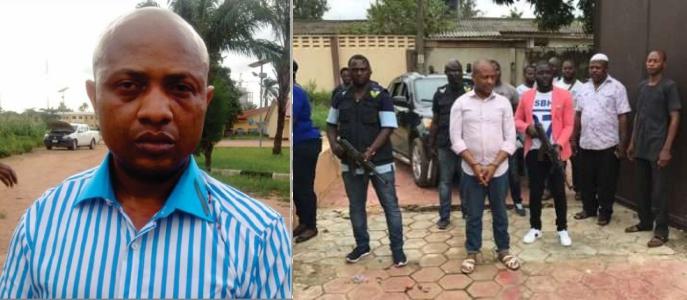 Evans Leads Police to Houses Where he Detained his Kidnapped Victims (Photos)