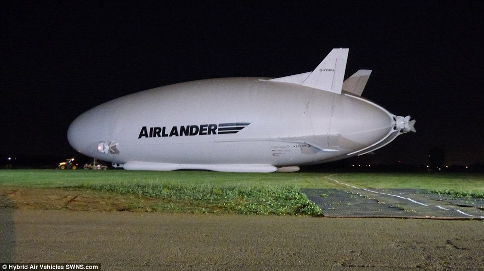 World's Largest Aircraft Leaves Its Hangar For The First Time (Pictures)