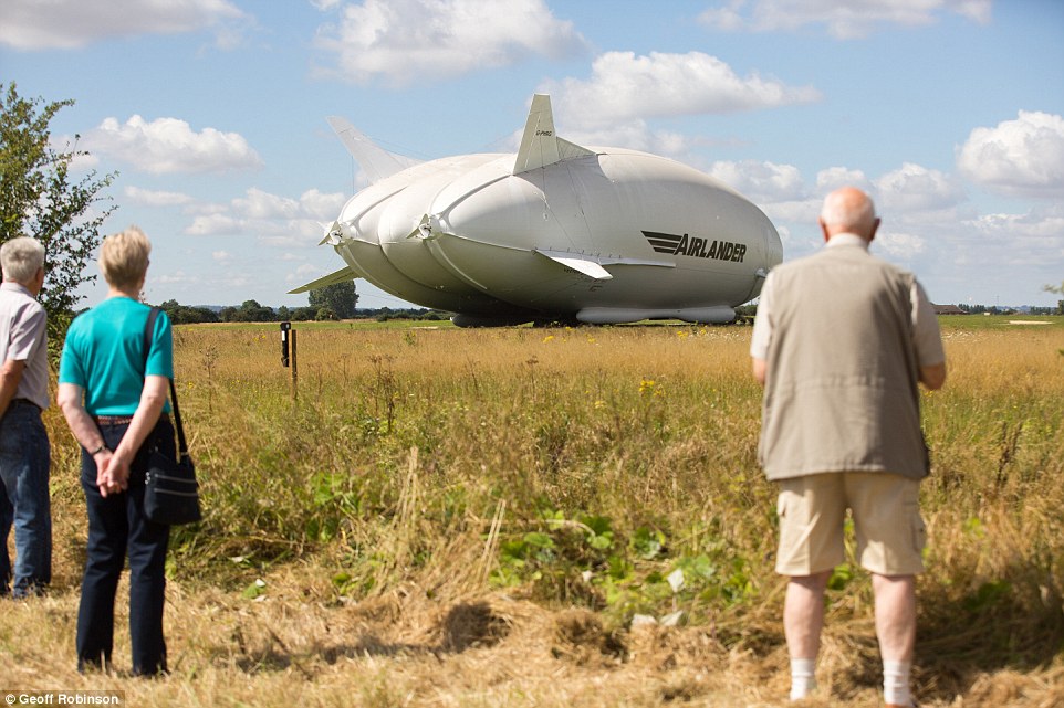 World's Largest Aircraft Leaves Its Hangar For The First Time (Pictures)