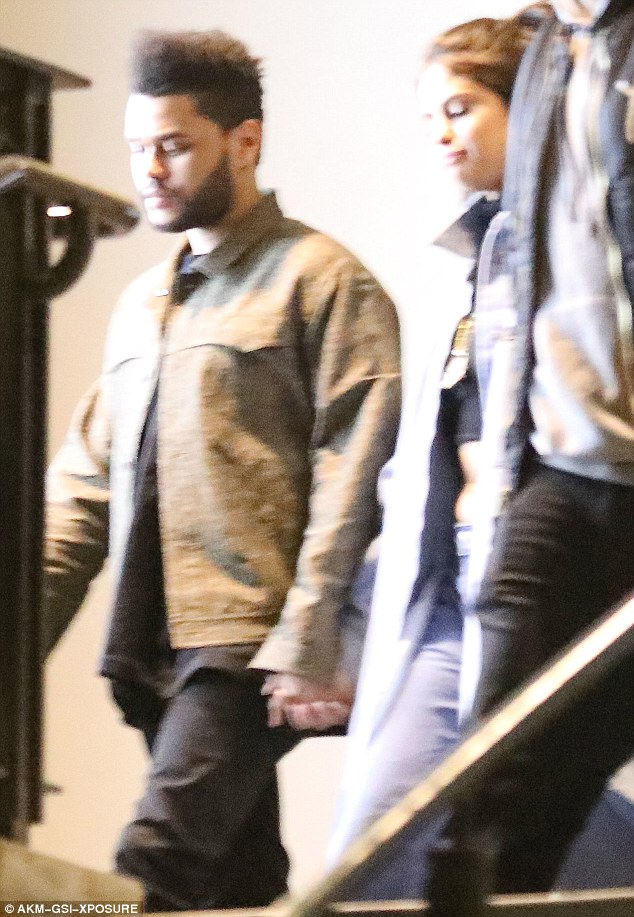 PICTURED: Selena Gomez and The Weeknd caught holding hands on romantic date at arcade